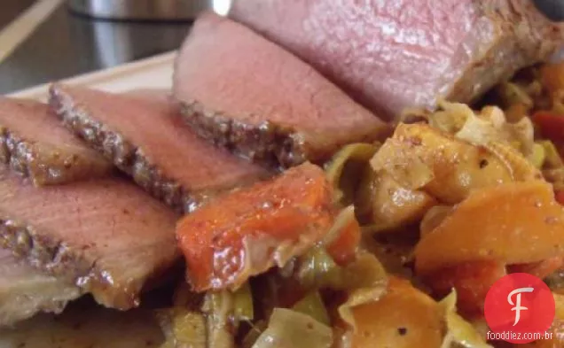 Carne Assada Com Vidro De Bordo