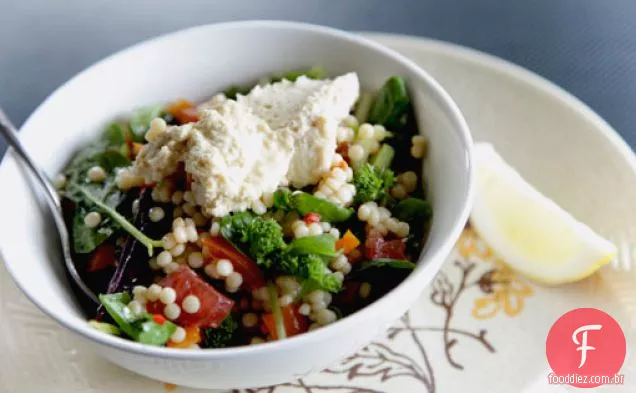 Salada De Cuscuz Israelense Super Simples