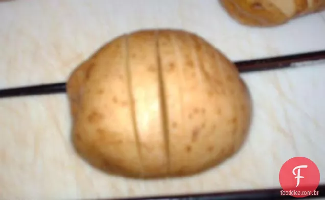 Batatas Hasselback