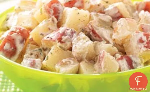Salada Cremosa De Batata Limão