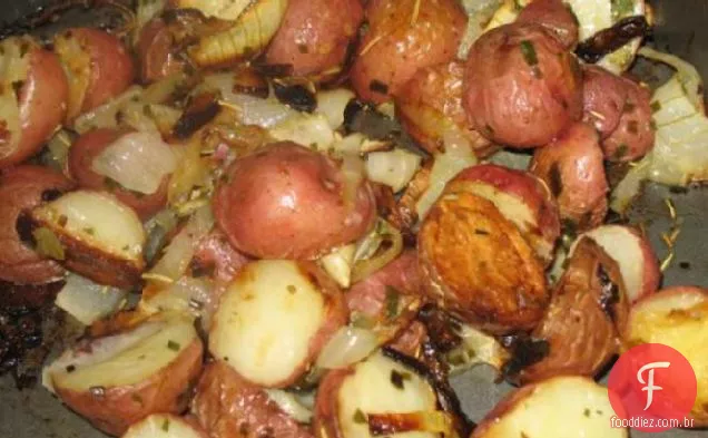 Batatas Assadas Com Ervas