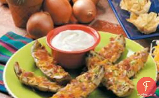 Peles De Batata Grelhadas