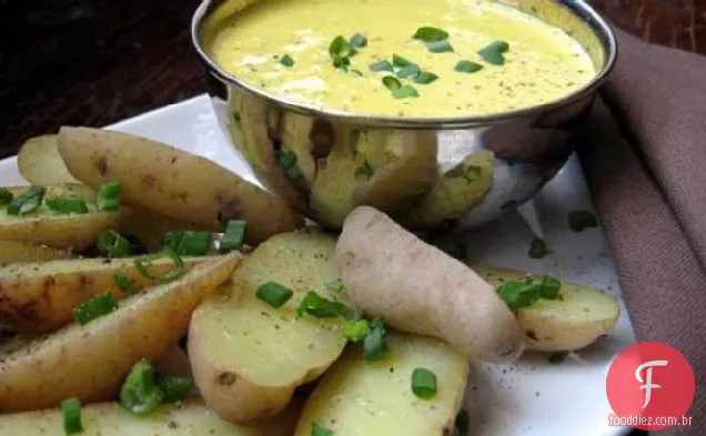 Fingerling Batatas Com Aioli