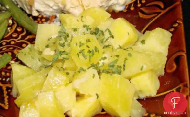Batatas Parmesão Microondas