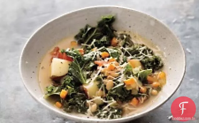 Guisado De Feijão Branco E Couve