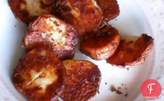 Batatas Assadas Com Parmesão