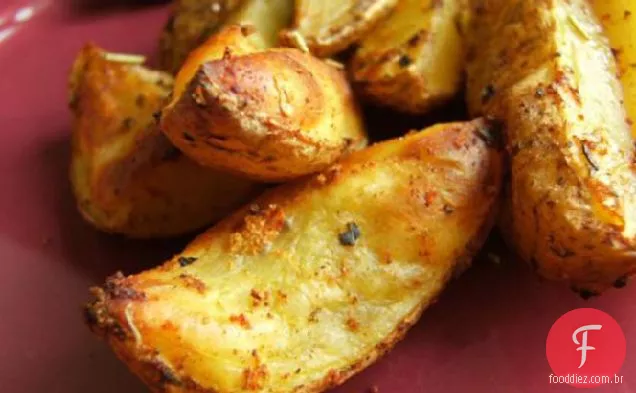 Cajun Estilo Forno Batatas Fritas