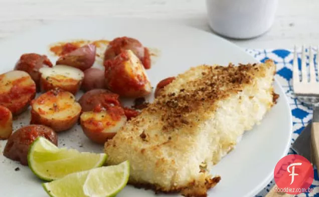 Batatas Novas Com Ketchup Chipotle