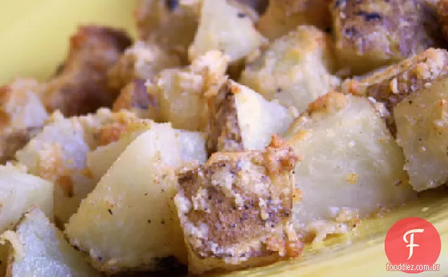 Batatas Parmesão Assadas