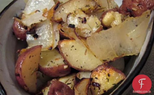 Batatas Assadas Com Ervas