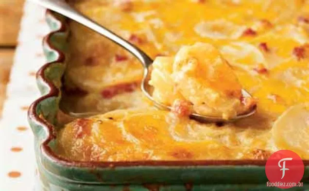Batatas do campo gratinadas