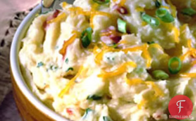 Cremoso Queijo Purê De Batatas