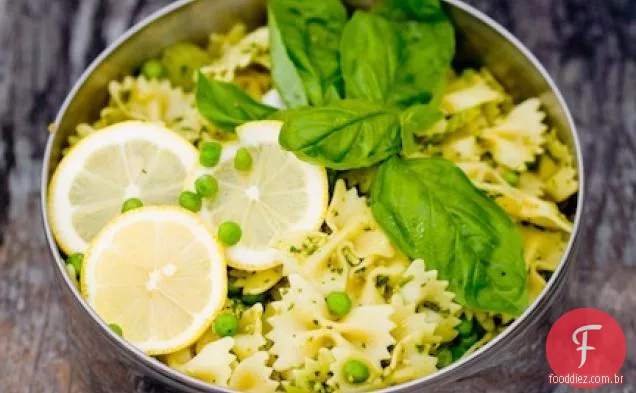 Lemony Peasto Farfalle