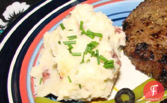 Purê De Batatas Parmesão Cremoso Saudável
