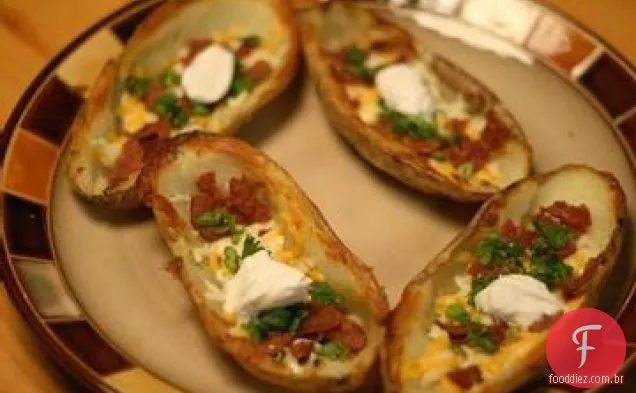 Peles De Batata Estilo Restaurante