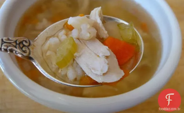 Canja De Galinha Clássica Com Arroz