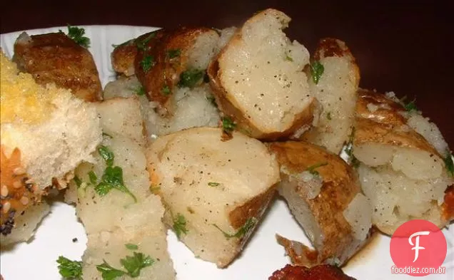 Batatas Fritas Assadas Com Limão