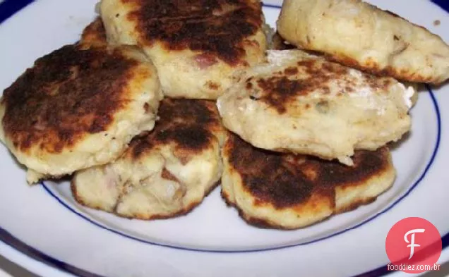 Latkes De Batata Assada Sem Grelha Sem Gordura