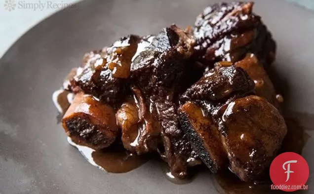 Costelas Curtas De Carne Assada