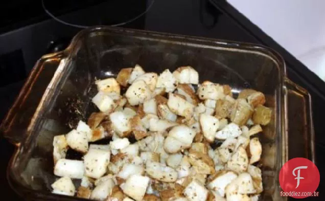 Batatas Com Especiarias Italianas