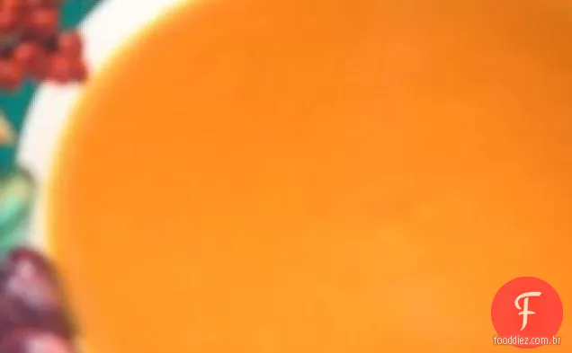 Sopa De Batata Doce Com Curry