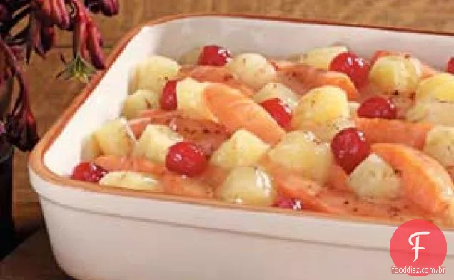 Salsicha e batatas