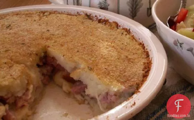 Torta De Presunto De Batata Ao Estilo Da Nova Zelândia
