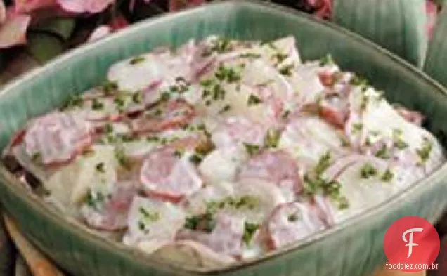 Batatas Com Casca De Salsicha