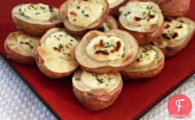 Batatas Pequenas Cheias De Queijo