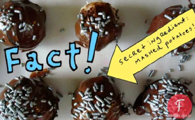 Cakespy: Beijos De Batata Cobertos Com Chocolate