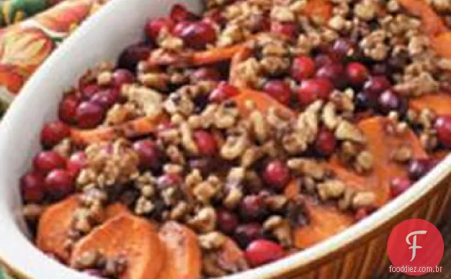 Sweet Potato Cranberry Bake