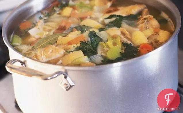 Caldo De Galinha Caseiro