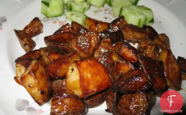 Batatas Alfredo Assadas Duas Vezes