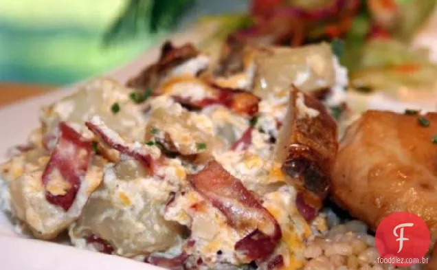 Caçarola De Batata Assada Duas Vezes