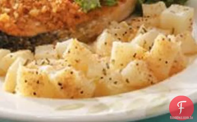 Batatas Parmesão Em Cubos
