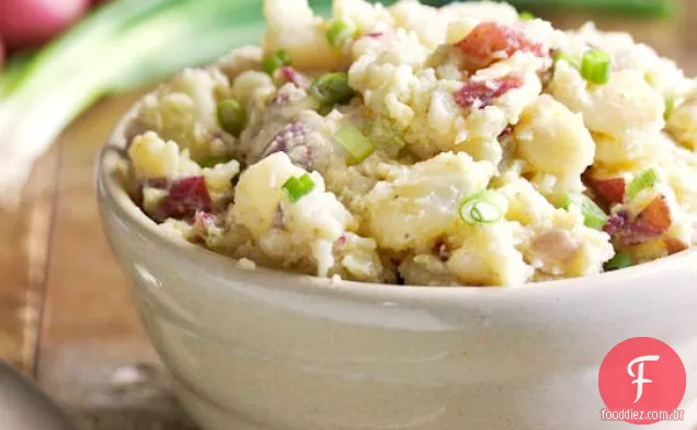 Salada De Batata Esmagada
