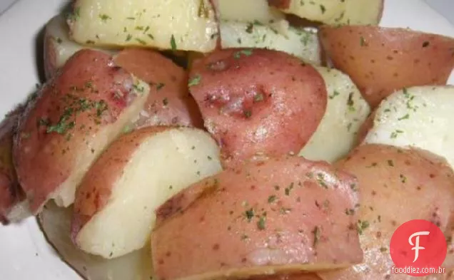 Batatas Novas Parslied (Micro-Ondas)