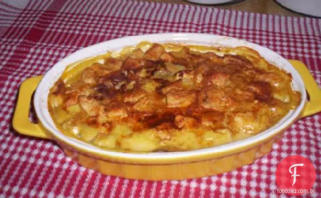Vidalia / caçarola de peito de frango com cebola doce