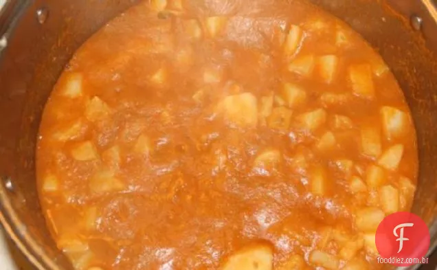 Batatas Mexicanas Com Queijo-Papas Con Queso