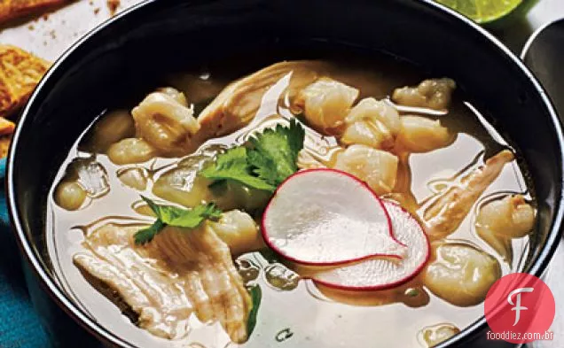 Sopa Mexicana De Frango-Canjica