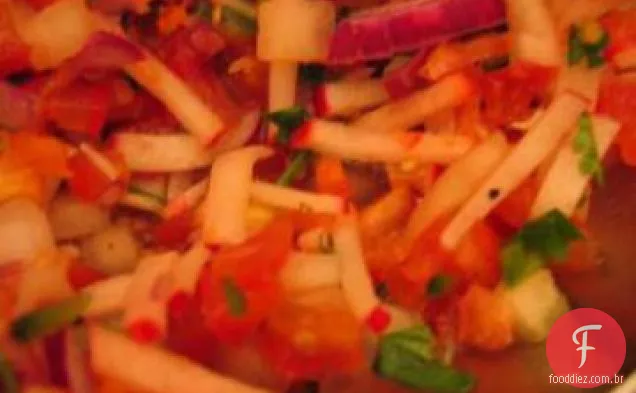 Chimol (Salsa De Rabanete Salvadorenho)