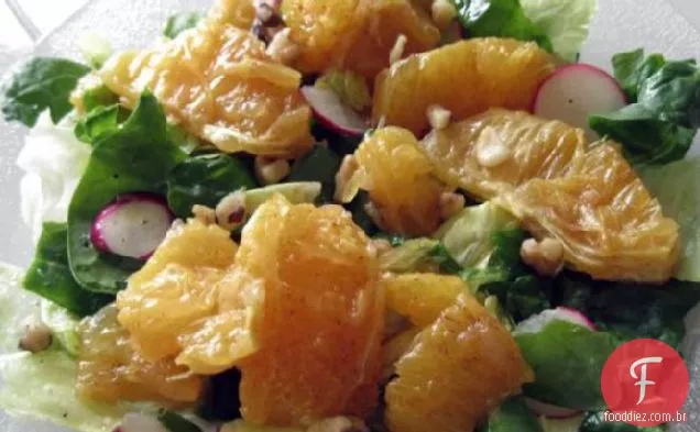 Salada marroquina de laranja e noz (Zwt II)
