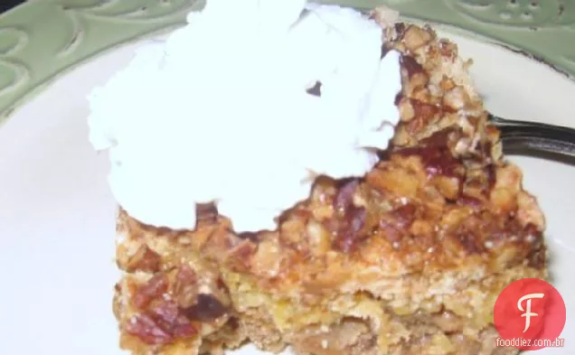 Manteiga Pecan Batata Doce Crunch