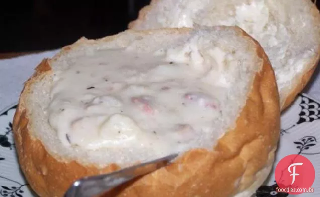 Minha Melhor Nova Inglaterra Clam Chowder