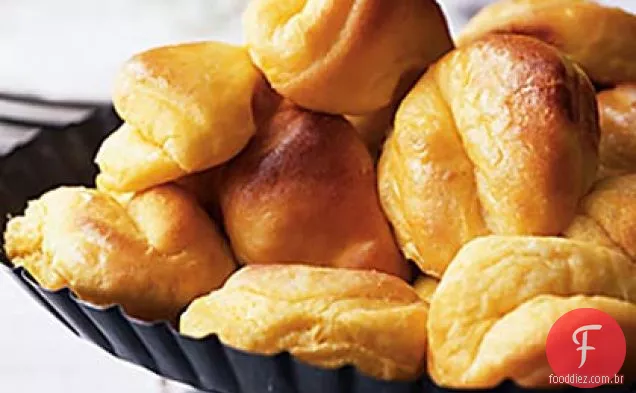 Rolos de geladeira de batata doce de Kate