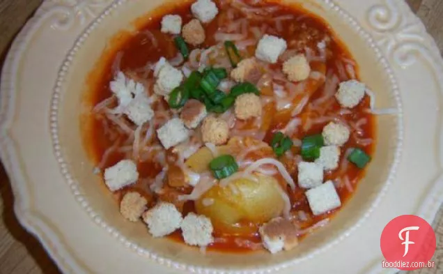 Sopa Italiana De Faca E Garfo