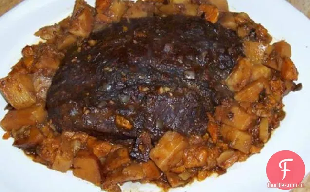 Peito De Carne Asiática (Pote De Barro)