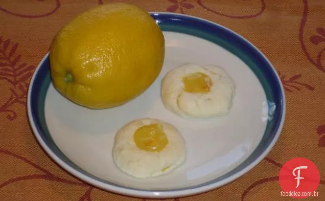 Biscoitos De Limão Sem Glúten