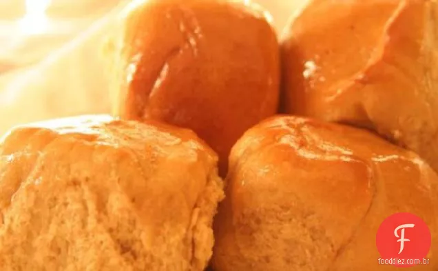 Rolos Doces Havaianos (Máquina De Pão)