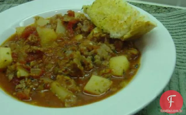 Ensopado De Salsicha Italiano